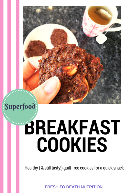Superfoods Breakfast Cookies